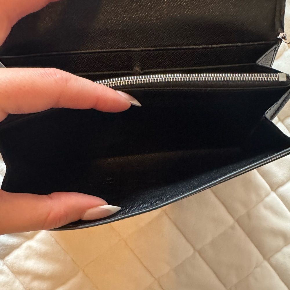 Louis Vuitton Black Epi Leather Long Wallet - Picture 6 of 10